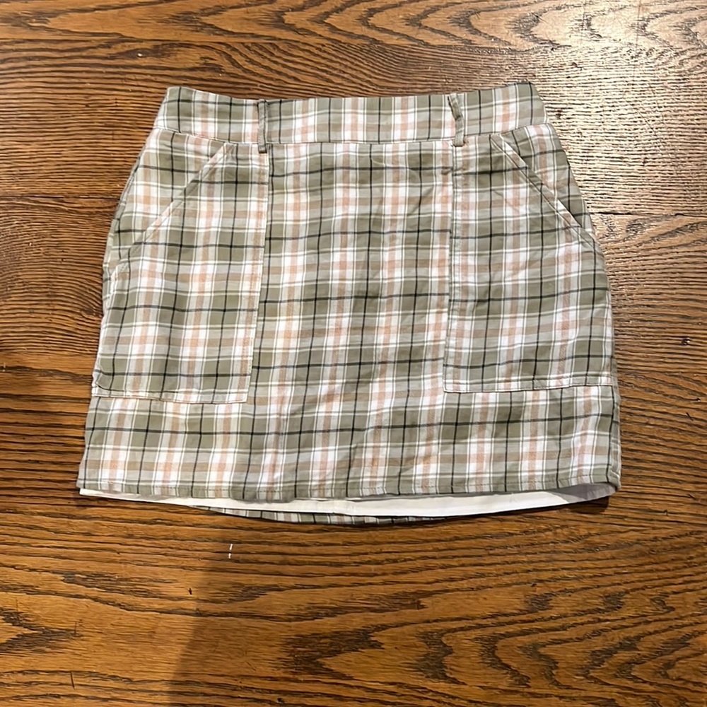 Tilly’s plaid skirt